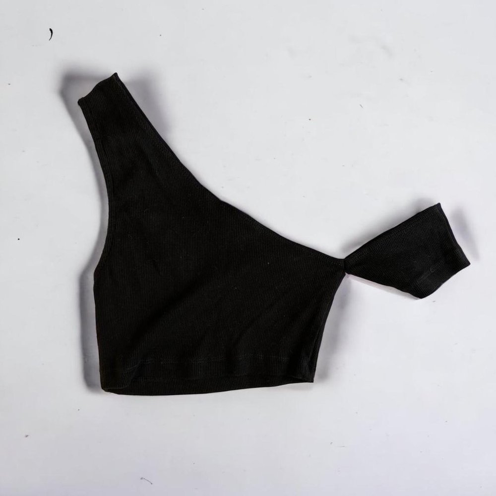 ASOS Collusion Cropped Off The Shoulder Top